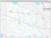 Van Zandt, Tx Carrier Route Wall Map